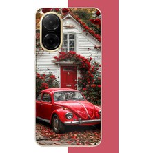 Aksesuarist Redmi A5 Uyumlu Kırmızı Vos Vos Baskılı Silikon Kılıf