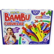 S-Online Bambu Çubuklar Eğitici ve Geliştirici Oyun 300 Parça Kutulu