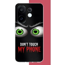 Aksesuarist Vivo X200 Fe Uyumlu Telefonuma Dokunma1.jpeg Baskılı Silikon Kılıf