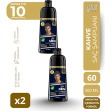 Jaja Men 60 Kahve Şampuan 300 ml 2 Adet
