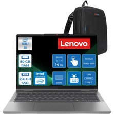 Lenovo Ideapad 5 2-In-1 14IPH11 Intel Core Ultra 7 355 80GB Ddr5 256GB SSD Intel Graphics 14" Wuxga OLED Dokunmatik Freedos Taşınabilir Bilgisayar 883UG004XTRF26
