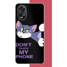 Aksesuarist Oppo A38 Uyumlu Telefonuma Dokunma2 Baskılı Silikon Kılıf