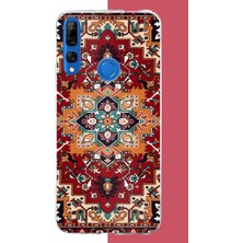 Aksesuarist Honor 9x Uyumlu Halı1 Baskılı Silikon Kılıf