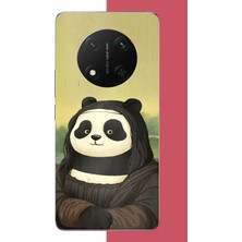 Aksesuarist Honor X9C Uyumlu Kawaii Monapanda Baskılı Silikon Kılıf