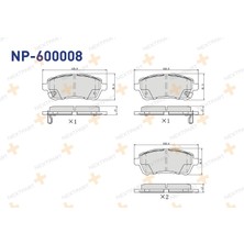 Ford Fiesta 2008-2017 Fren Balata Ön ME8V5J2K021AA Nextpart