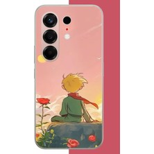 Aksesuarist Tecno Camon 50 Uyumlu Küçük Prens3 Baskılı Silikon Kılıf