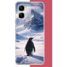 Aksesuarist Infinix Smart 10 Uyumlu Nihilist Penguen2 Baskılı Silikon Kılıf