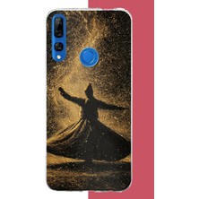 Aksesuarist Honor 9x Uyumlu Semazen Baskılı Silikon Kılıf