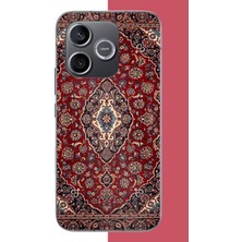 Aksesuarist Honor 600 Uyumlu Halı3 Baskılı Silikon Kılıf