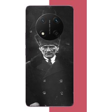 Aksesuarist Honor X9C Uyumlu Atatürk 2 Baskılı Silikon Kılıf