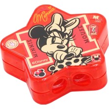 Minnie Mouse Hazneli Yıldız Kalemtıraş Jfu-Att 18103