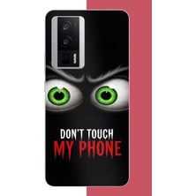 Aksesuarist Poco F5 Pro Uyumlu Telefonuma Dokunma1.jpeg Baskılı Silikon Kılıf