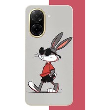 Aksesuarist Redmi A5 Uyumlu Bagsbuny Baskılı Silikon Kılıf