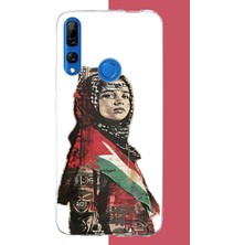 Aksesuarist Honor 9x Uyumlu Filistin2 Baskılı Silikon Kılıf