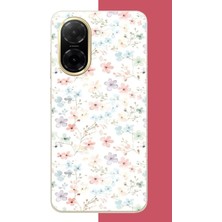 Aksesuarist Redmi A5 Uyumlu Lila Mavi Pattern Baskılı Silikon Kılıf