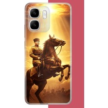 Aksesuarist Infinix Smart 10 Uyumlu Atatürk5 Baskılı Silikon Kılıf