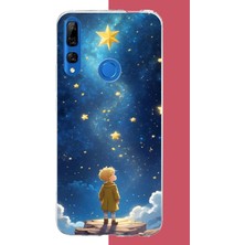 Aksesuarist Honor 9x Uyumlu Küçük Prens2 Baskılı Silikon Kılıf