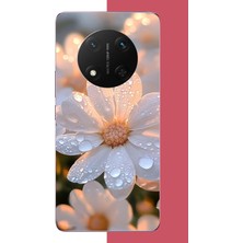 Aksesuarist Honor X9C Uyumlu Sabah Çiyi Baskılı Silikon Kılıf