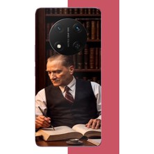 Aksesuarist Honor X9C Uyumlu Atatürk Makamında Baskılı Silikon Kılıf