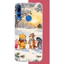 Aksesuarist Honor 9x Uyumlu Winnie The Pooh2 Baskılı Silikon Kılıf