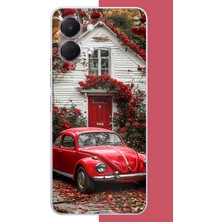 Aksesuarist Tecno Spark Go 3 Uyumlu Kırmızı Vos Vos Baskılı Silikon Kılıf