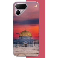 Aksesuarist Tecno Pova Curve 2 Uyumlu Kudüs4 Baskılı Silikon Kılıf