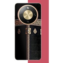 Aksesuarist Honor Magic 8 Lite Uyumlu Kabe4 Baskılı Silikon Kılıf