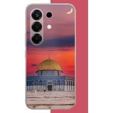 Aksesuarist Tecno Camon 50 Uyumlu Kudüs4 Baskılı Silikon Kılıf