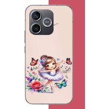 Aksesuarist Honor 600 Uyumlu Minik Balerin3 Baskılı Silikon Kılıf