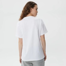 Converse Erkek Beyaz Converse Star Chevron Tee Cozy Moss Beyaz Unisex T-Shirt