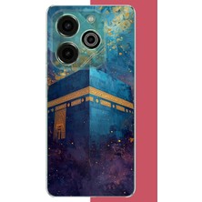 Aksesuarist Tecno Pova 6 Pro Uyumlu Kabe1 Baskılı Silikon Kılıf