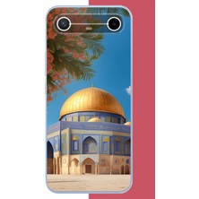 Aksesuarist Tecno Spark Slim 5g Uyumlu Kudüs3 Baskılı Silikon Kılıf
