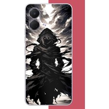 Aksesuarist Tecno Spark Go 3 Uyumlu Karanlık Gölge Anime Karakter Baskılı Silikon Kılıf