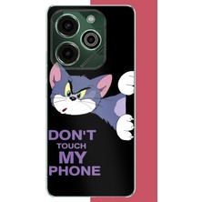 Aksesuarist Tecno Pova 6 Pro Uyumlu Telefonuma Dokunma2 Baskılı Silikon Kılıf