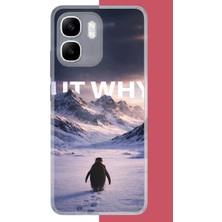 Aksesuarist Infinix Smart 10 Uyumlu Nihilist Penguen Baskılı Silikon Kılıf
