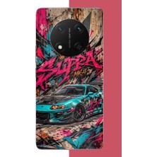 Aksesuarist Honor X9C Uyumlu Supra Sokak Sanatı Baskılı Silikon Kılıf