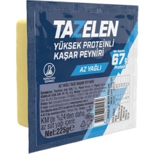 Tazelen Yüksek Proteinli Kaşar Peyniri 225G
