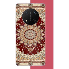 Aksesuarist Honor Magic 7 Lite Uyumlu Halı4 Baskılı Silikon Kılıf