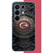 Aksesuarist Tecno Camon 50 Pro Uyumlu Türk Rozet Baskılı Silikon Kılıf