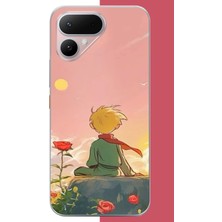 Aksesuarist Tecno Pova Curve 2 Uyumlu Küçük Prens3 Baskılı Silikon Kılıf