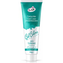 Dr. Gusto Turkuaz Jel Gıda Boyası 50 gr