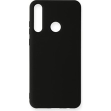Efnaz Style Huawei Y6P Kılıf Nano Içi Kadife Silikon - Siyah