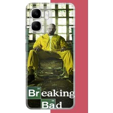 Aksesuarist Infinix Smart 10 Uyumlu Breaking Bad Baskılı Silikon Kılıf
