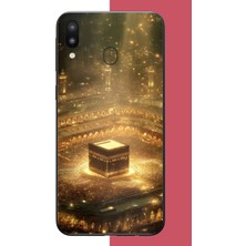 Aksesuarist Samsung Galaxy M20 Uyumlu Kabe5 Baskılı Silikon Kılıf