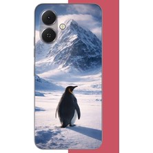 Aksesuarist Tecno Spark Go 2 Uyumlu Nihilist Penguen2 Baskılı Silikon Kılıf