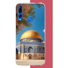 Aksesuarist Honor 9x Uyumlu Kudüs3 Baskılı Silikon Kılıf