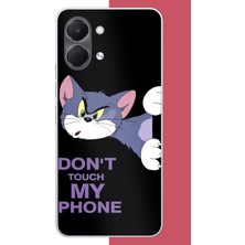 Aksesuarist Tecno Spark Go 3 Uyumlu Telefonuma Dokunma2 Baskılı Silikon Kılıf