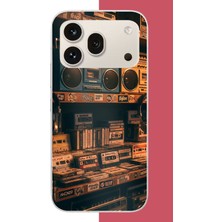 Aksesuarist Honor 600 Pro Uyumlu 90'lar Kaset Baskılı Silikon Kılıf