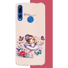 Aksesuarist Honor 9x Uyumlu Minik Balerin3 Baskılı Silikon Kılıf