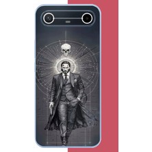 Aksesuarist Tecno Spark Slim 5g Uyumlu Baba Yaga Baskılı Silikon Kılıf